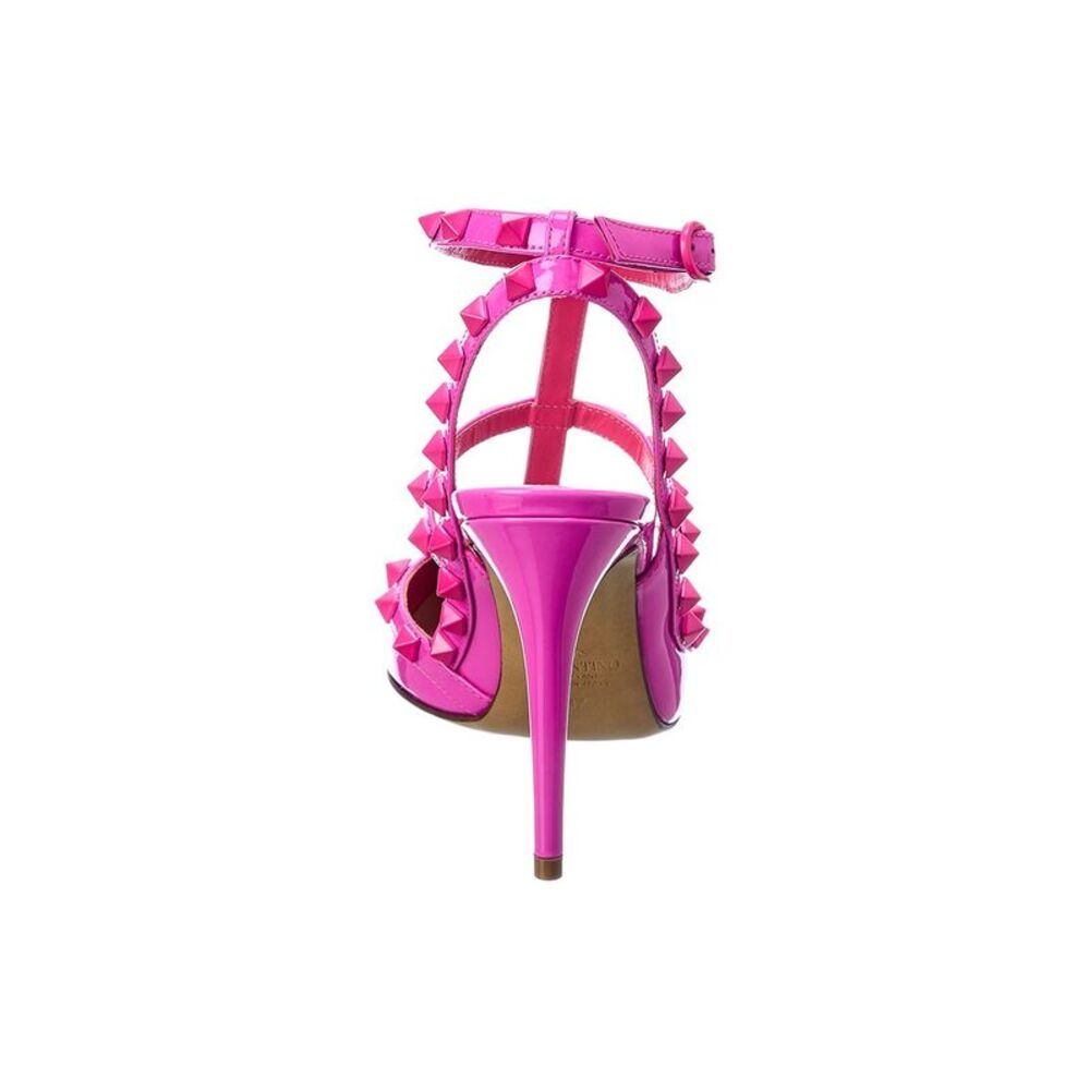 Valentino Rockstud Caged 100 Patent Pump - Picture 3 of 5